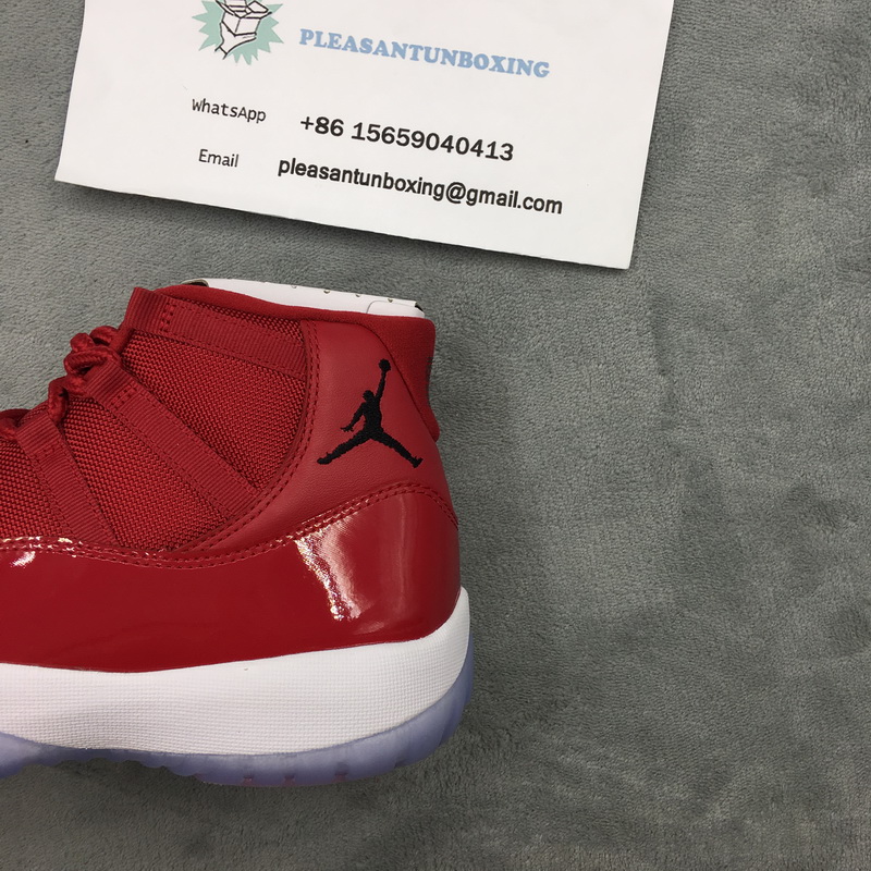 Authentic Air Jordan 11 “Gym Red”